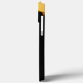 Honey Tropfen Black Gold Ersttypografie Honeycomb Case-Mate iPhone Hülle (Rückseite / Links)