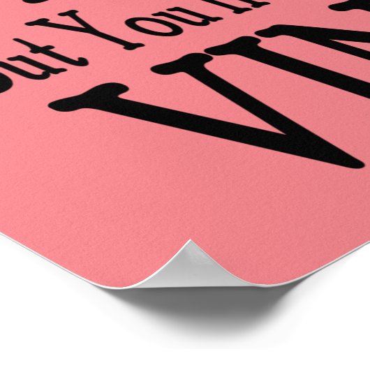 Honey & Vinegar Poster (Ecke)