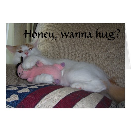 HONEY, WANNA HUG? ODER ETWAS ANDERES? (Vorderseite (Horizontal))