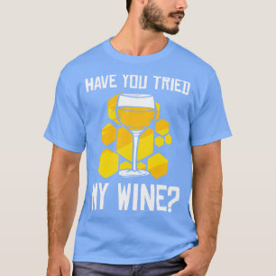 Honey Wine Mead Bee Zuhause Brewer Viking T-Shirt