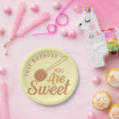 Honey Yellow Rustic Charm Party Pappteller (Party)