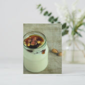 Honey Yogurt Postkarte (Stehend Vorderseite)