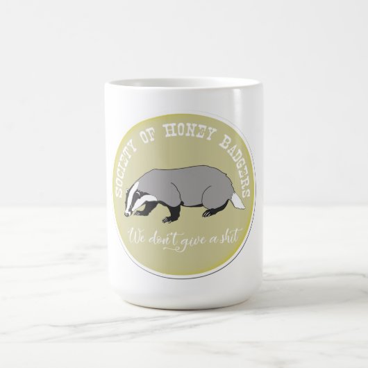 HoneyBadgers-Tasse Kaffeetasse (Mittel)