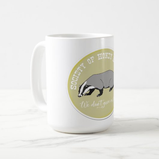HoneyBadgers-Tasse Kaffeetasse (Vorderseite Links)