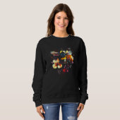 Honeybee and bumble bee for American hive beekeepe Sweatshirt (Vorne ganz)
