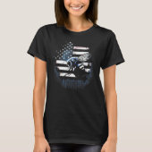 Honeybee and bumble bee for American hive beekeepe T-Shirt (Vorderseite)