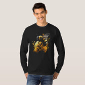 Honeybee and bumble bee for American hive beekeepe T-Shirt (Vorne ganz)