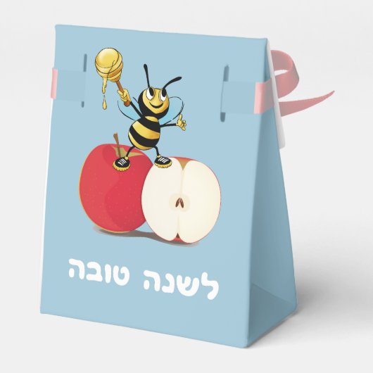 Honeybee Apple Rosh HaShana Geschenkschachtel (Rückseite)