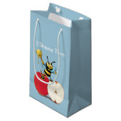 Honeybee Apple Rosh HaShana Kleine Geschenktüte (Vorderseite Schrägansicht)