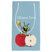 Honeybee Apple Rosh HaShana Kleine Geschenktüte (Vorderseite)