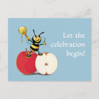 Honeybee Apple Rosh HaShana