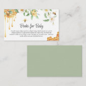 HoneyBee Baby Showbücher für Baby Begleitkarte (Vorne/Hinten)