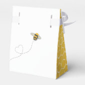 Honeybee Baby Shower Geschenkschachtel (Rückseite)
