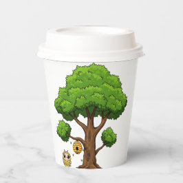 Honeybee Baby Shower Paper Cups Pappbecher