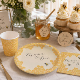 Honeybee Baby Shower Paper Teller