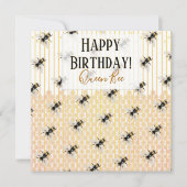 Honeybee Beehive | Geburtskarte Karte (Vorderseite)