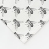 Honeybee Blanket Niedliche Bienenart Fleece Blanke (Ecke)