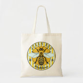 Honeybee Bumblebee Queen Bee Hübsch | PERSONALISIE Tragetasche (Vorne)