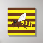 Honeybee Canvas Print Leinwanddruck (Vorderseite)