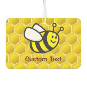 Honeybee Cartoon Air Freshener Autolufterfrischer (Vorderseite)