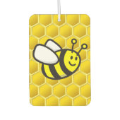 Honeybee-Cartoon Autolufterfrischer (Vorderseite)