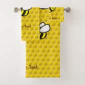 Honeybee-Cartoon Badhandtuch Set (Insitu)