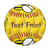Honeybee-Cartoon Baseball (Vorderseite)