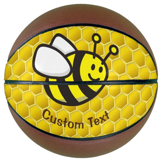 Honeybee-Cartoon Basketball (Vorderseite)