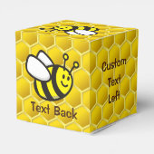 Honeybee-Cartoon Geschenkschachtel (Rückseite)