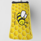 Honeybee-Cartoon Golf Headcover (Rotieren 90)