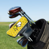 Honeybee-Cartoon Golf Headcover (In Situ)