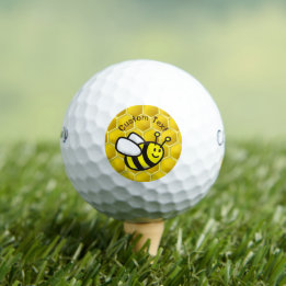 Honeybee-Cartoon Golfball