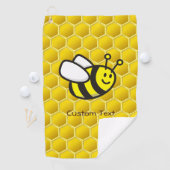 Honeybee-Cartoon Golfhandtuch (Insitu)