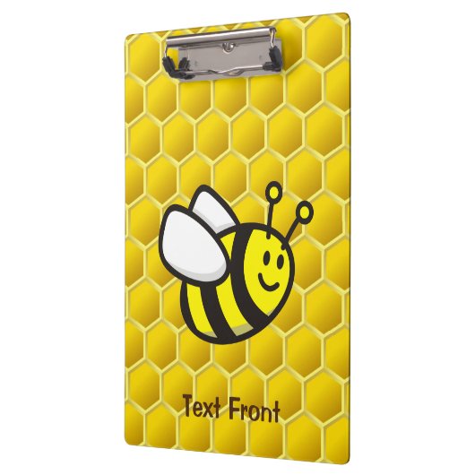 Honeybee-Cartoon Klemmbrett (Links)