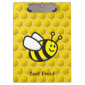 Honeybee-Cartoon Klemmbrett (Vorderseite)