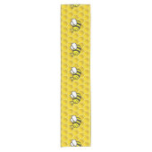 Honeybee-Cartoon Kurzer Tischläufer (Vorderseite)