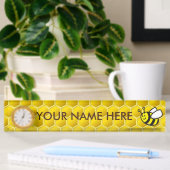 Honeybee-Cartoon Namensplakette