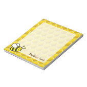 Honeybee-Cartoon Notizblock (Rotiert)