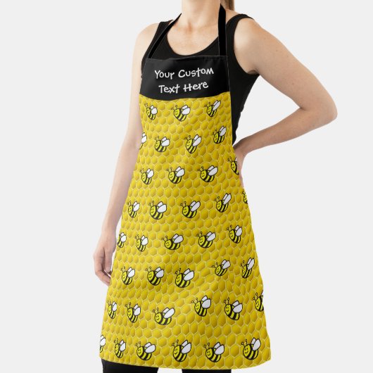 Honeybee Cartoon Pattern Schürze (InSitu)