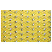 Honeybee Cartoon Pattern Stoff (Fat Quarter (45,7 x 55,9 cm))
