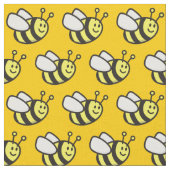 Honeybee Cartoon Pattern Stoff (Nahaufnahme)