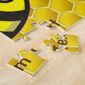 Honeybee-Cartoon Puzzle (Seite)