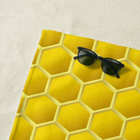 Honeybee-Cartoon Strandtuch (Beispiel)