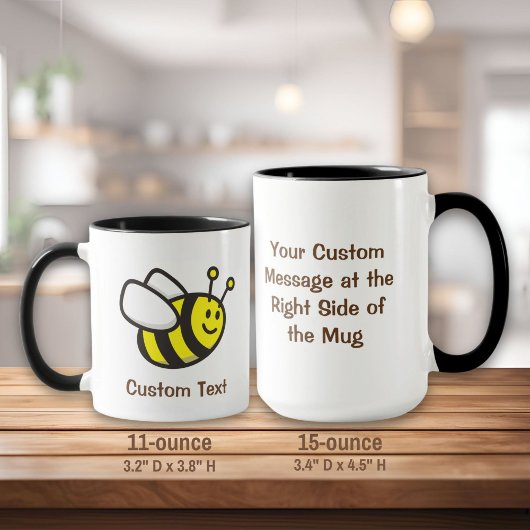 Honeybee-Cartoon Tasse