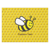 Honeybee-Cartoon Tischdecke (Vorderseite (Horizontal))