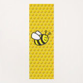 Honeybee-Cartoon Yogamatte (Vorderseite)