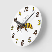 Honeybee Clock Große Wanduhr (Winkel)