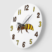 Honeybee Clock Große Wanduhr (Winkel)