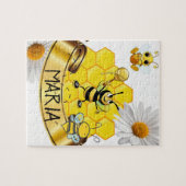 Honeybee Daisy Jigsaw Puzzle Daisy (Horizontal)