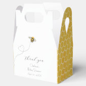 Honeybee Favor Box Geschenkschachtel (Geöffnet)